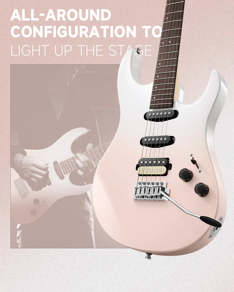 Donner DMT-66 – Guitarra eléctrica de 39