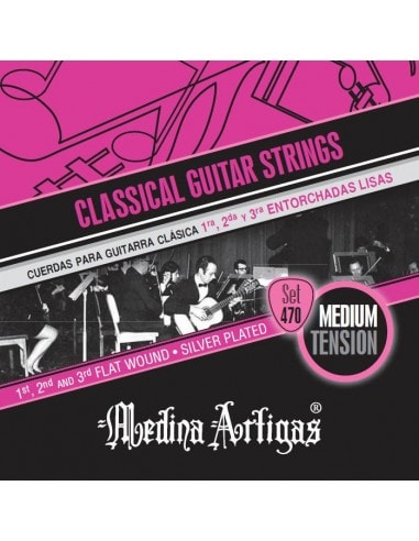 CUERDAS DE NYLON MICROENTORCHADAS SET 470 MEDINA ARTIGAS1