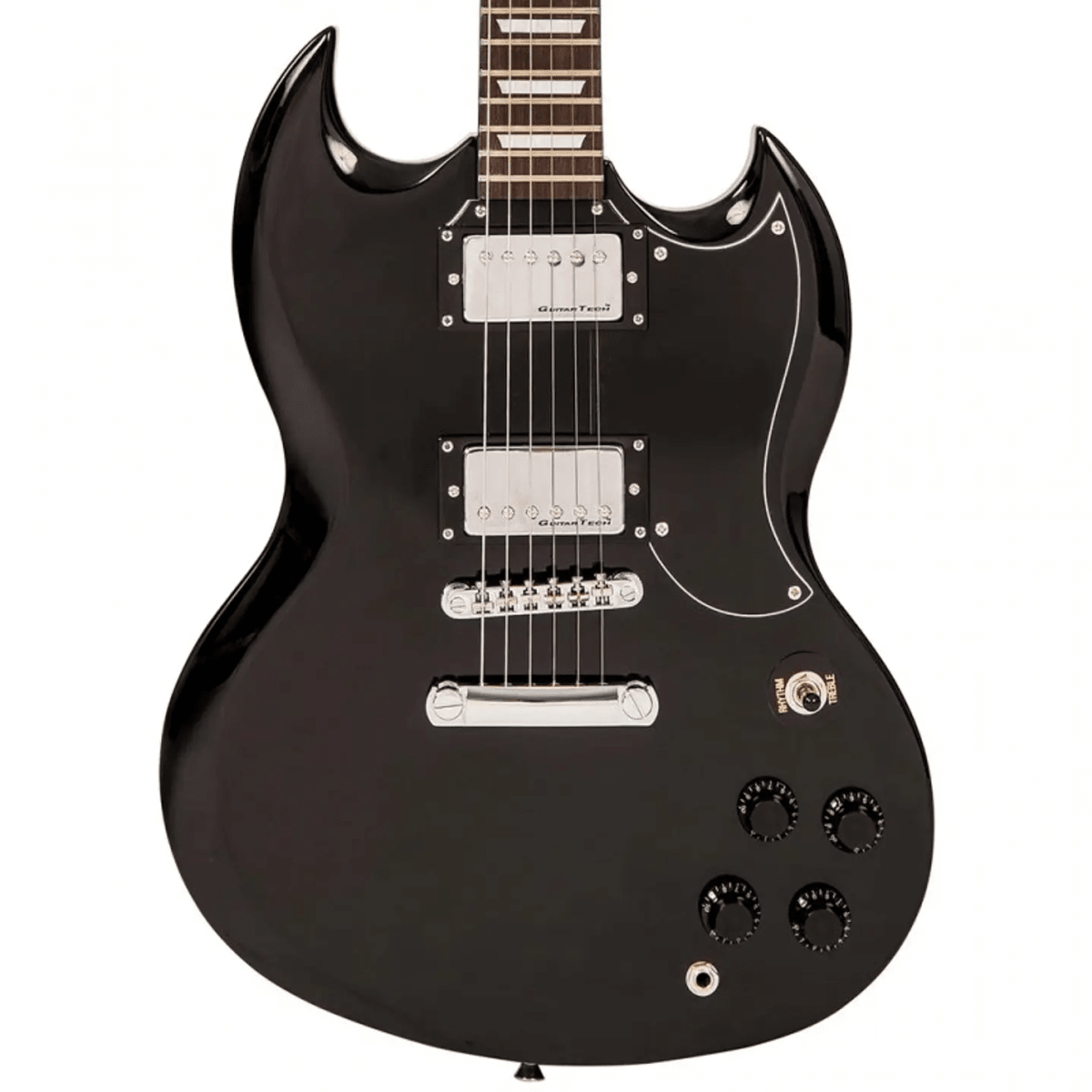 GUITARRA ELÉCTRICA NEGRA ENCORE E693
