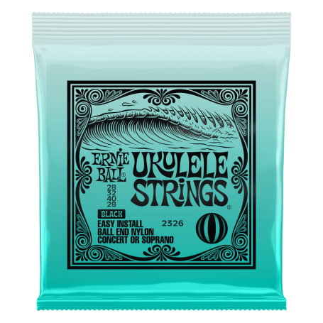 CUERDAS DE UKELELE BLACK 2326 ERNIE BALL1