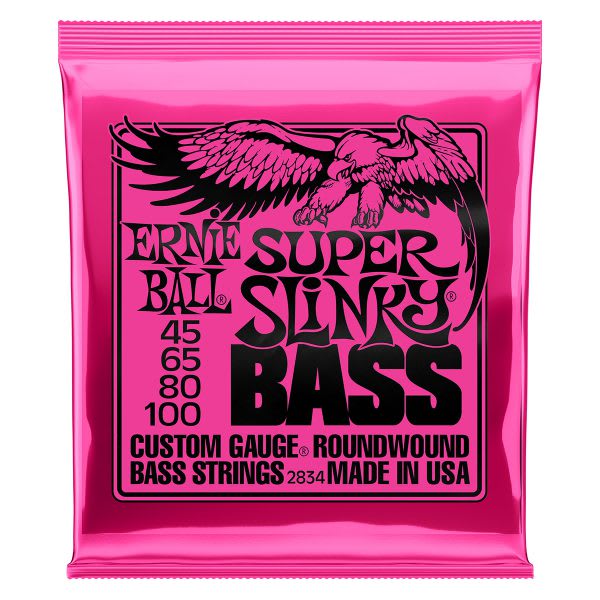 CUERDAS DE BAJO ELECTRICO SUPER SLINKY ERNIE BALL BASS1