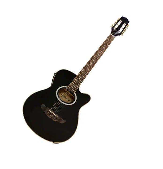 Guitarra eléctroacústica Freeman FRA95NCET - Black1
