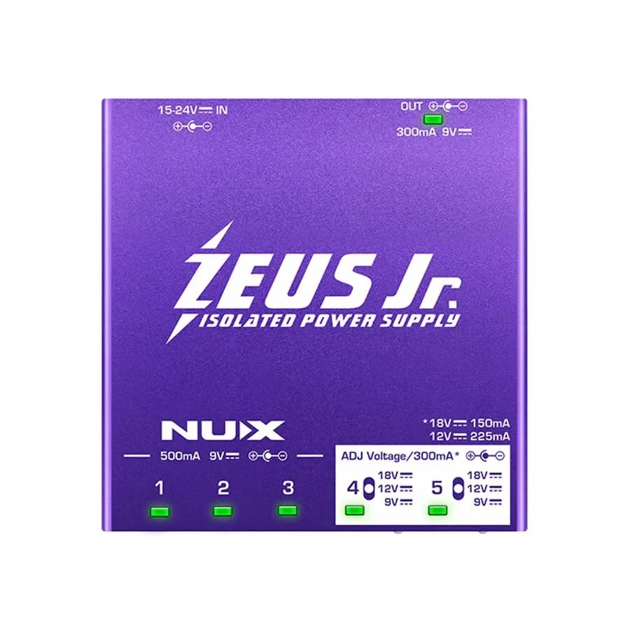 Fuente De Alimentación Para Pedales ZEUS Jr NIP-Z6 NUX1
