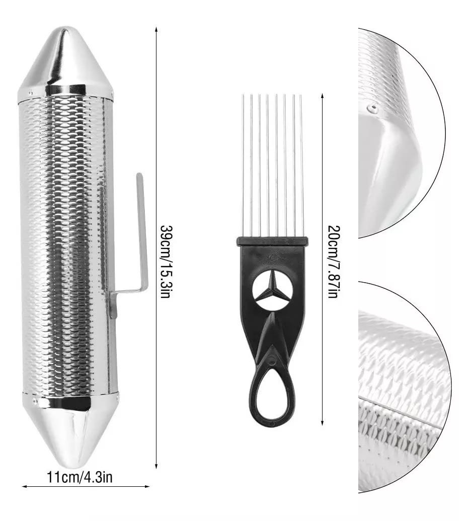 GUIRO TORPEDO METALICO GCR3