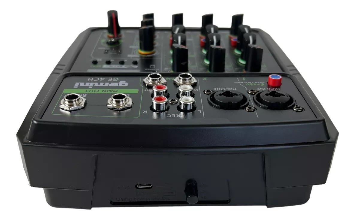 MINI MIXER 4 CHANNEL MOD.GE-4CH GEMINI3