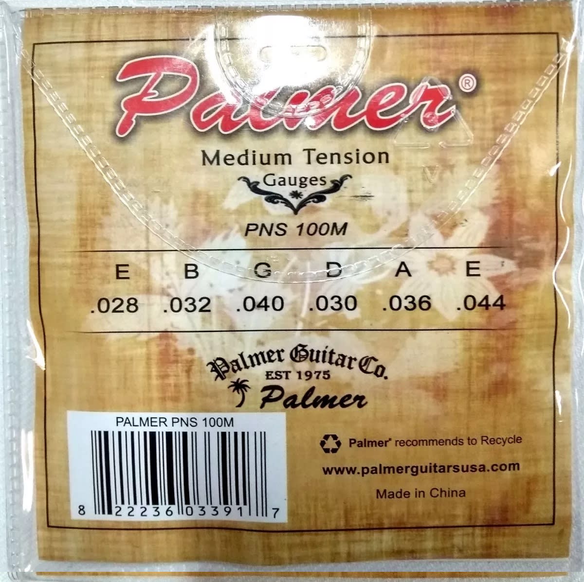 CUERDAS DE GUITARRA NYLON PALMER2
