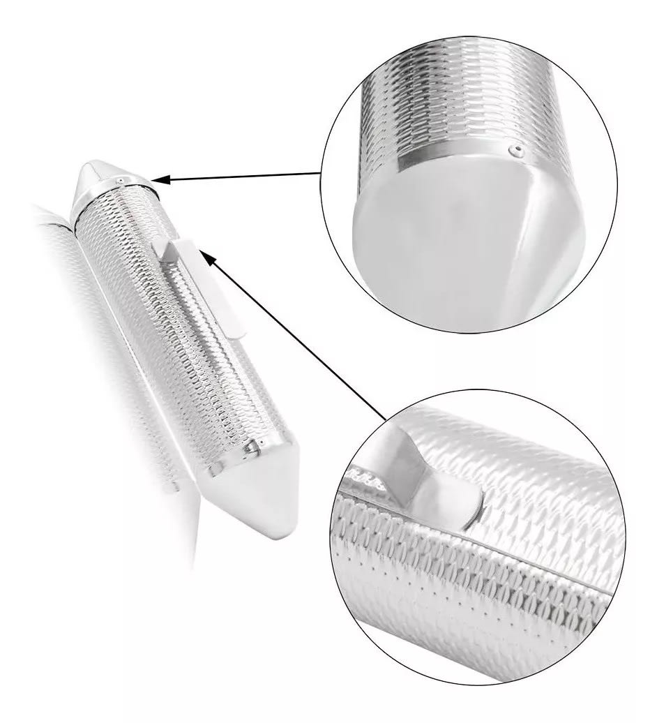 GUIRO TORPEDO METALICO GCR2