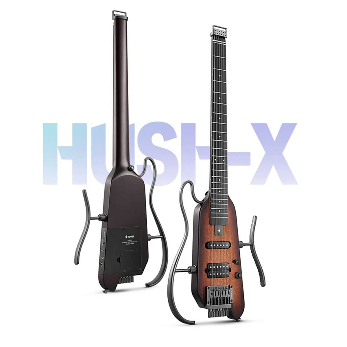 Guitarra eléctrica HUSH-X Donner Sunburst5