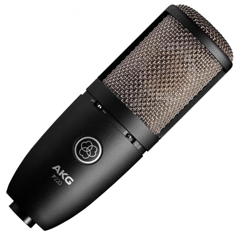 MICRÓFONO CONDENSADOR P220 AKG2
