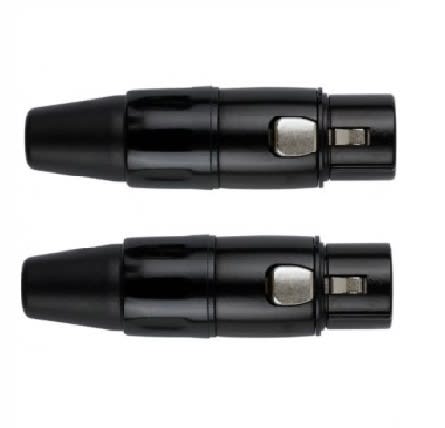 CONECTOR XLR BLACK HEMBRA KIRLIN1