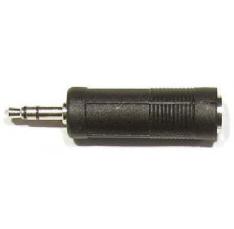 ADAPTADOR DE 6.3 MM A 3.5 MM STEREO KIRLIN1