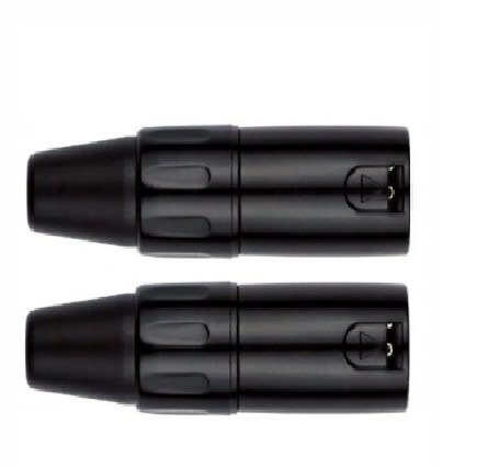 CONECTOR XLR MACHO BLACK KIRLIN1