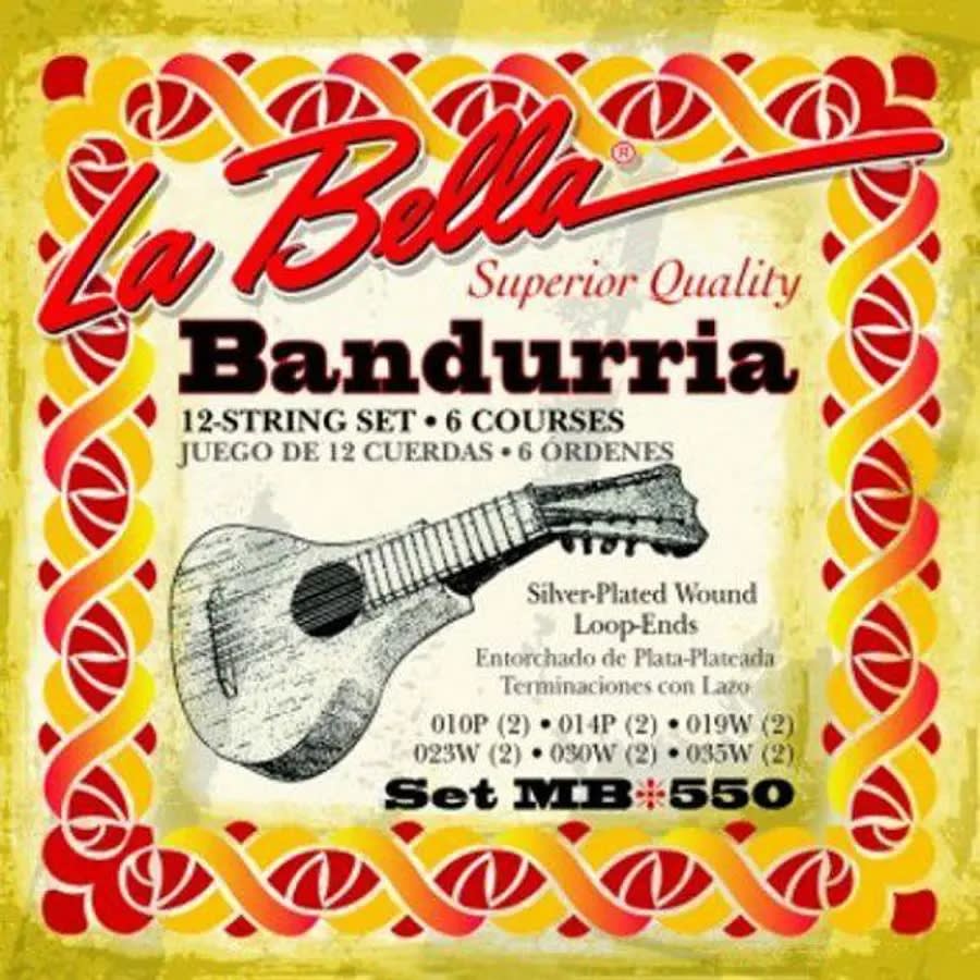CUERDAS DE BANDURRIA LA BELLA MB-5501