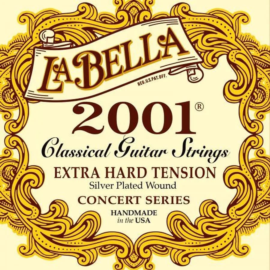 CUERDA DE GUITARRA CLASICA ALTA TENSION LA BELLA 2001EHT1