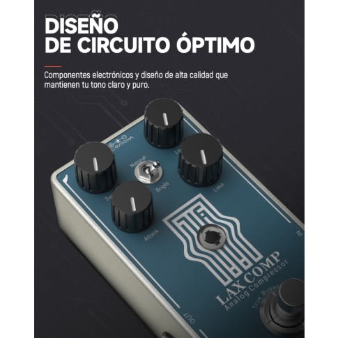 Pedal compresor LAX COMP Donner3