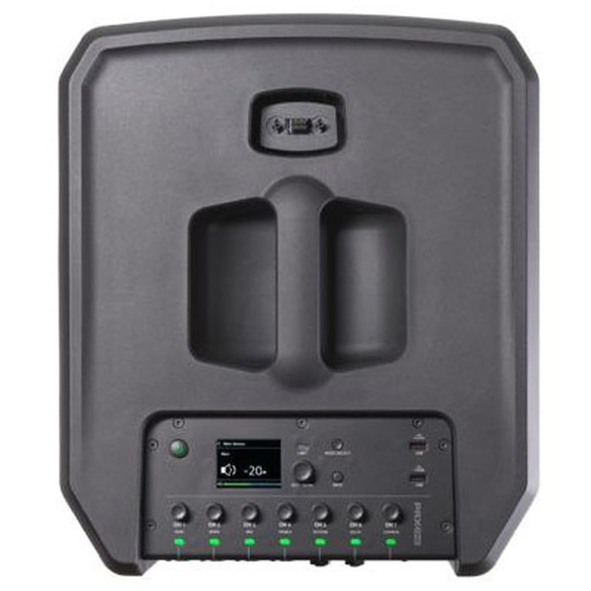 JBL Professional PRX ONE - Matriz de línea de altavoces con mezclador de 7 canales y efectos integra8