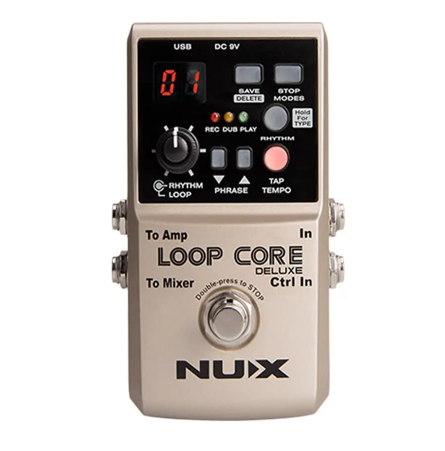 PEDAL LOOP CORE DELUXE STOMPOX GUITARRA NUX2