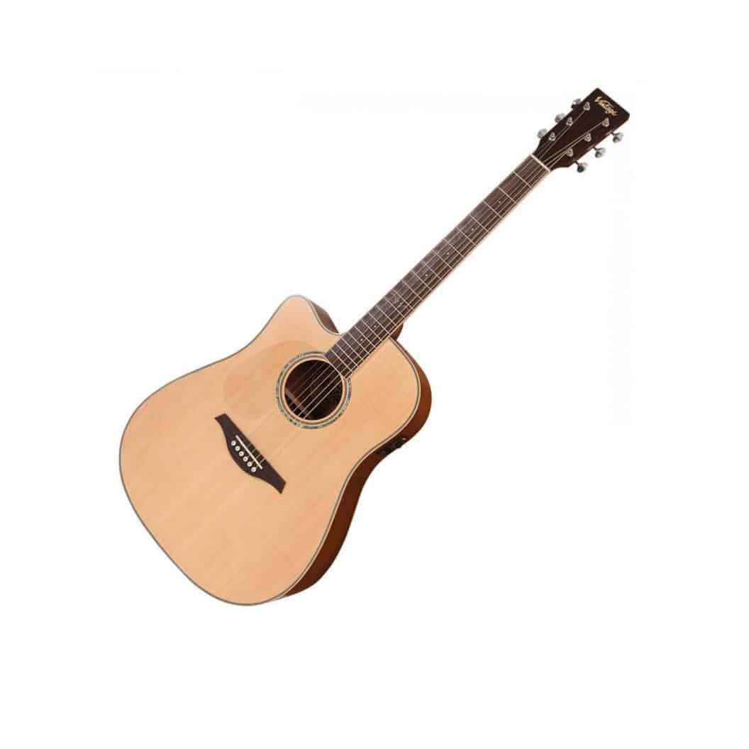 GUITARRA ELECTROACÚSTICA ZURDO VINTAGE1