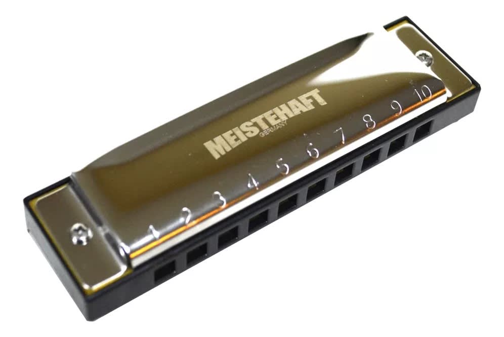 ARMONICA BLUES SENIOR CHROME NOTA C MEISTEHAFT2
