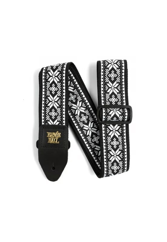 CORREA JACQUARD GUITARRA/BAJO MIDNIGHT BLIZZARD1