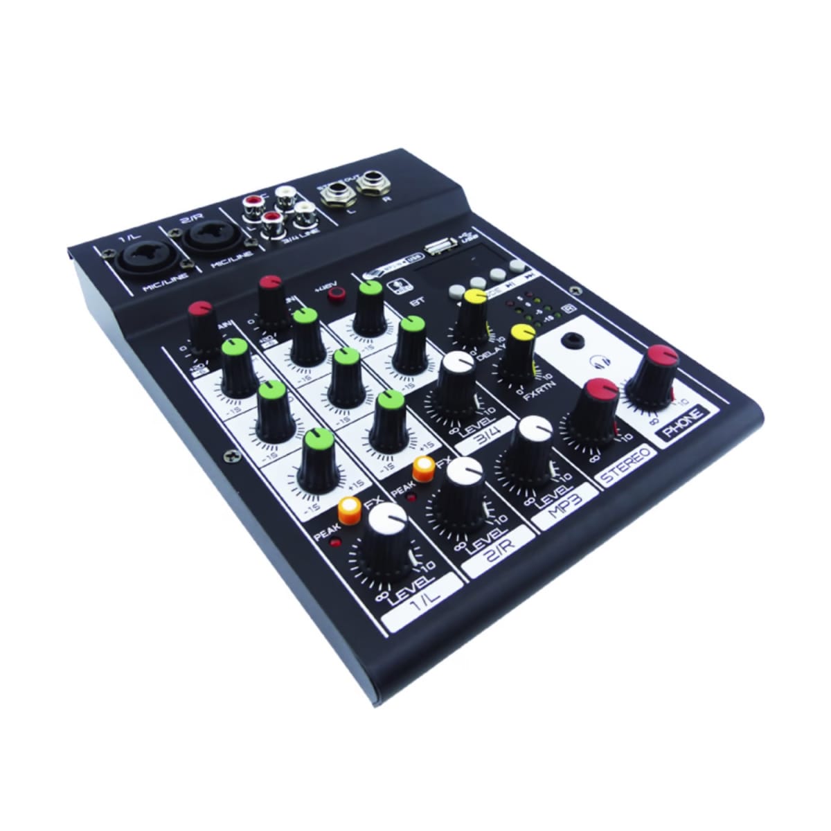 MIXER 4 CHANNEL PREMIUM MIC/LINE4