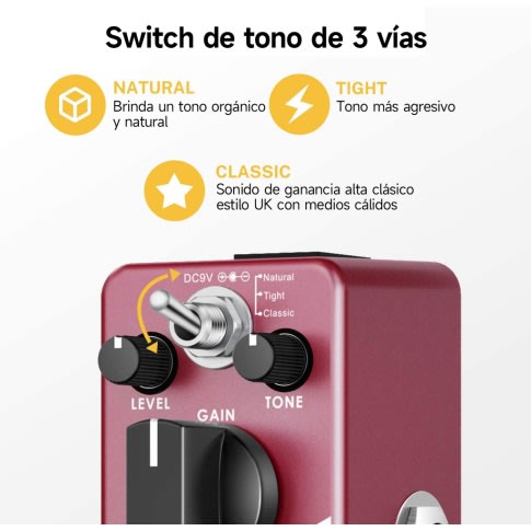 Distorsión Morpher Donner3