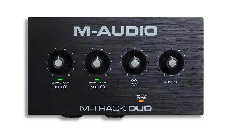 INTERFAZ DE AUDIO M-AUDIO MTRACKCDUO1