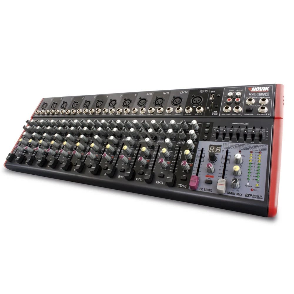 CONSOLA ANALOGA NOVIK NVK 1602FX2
