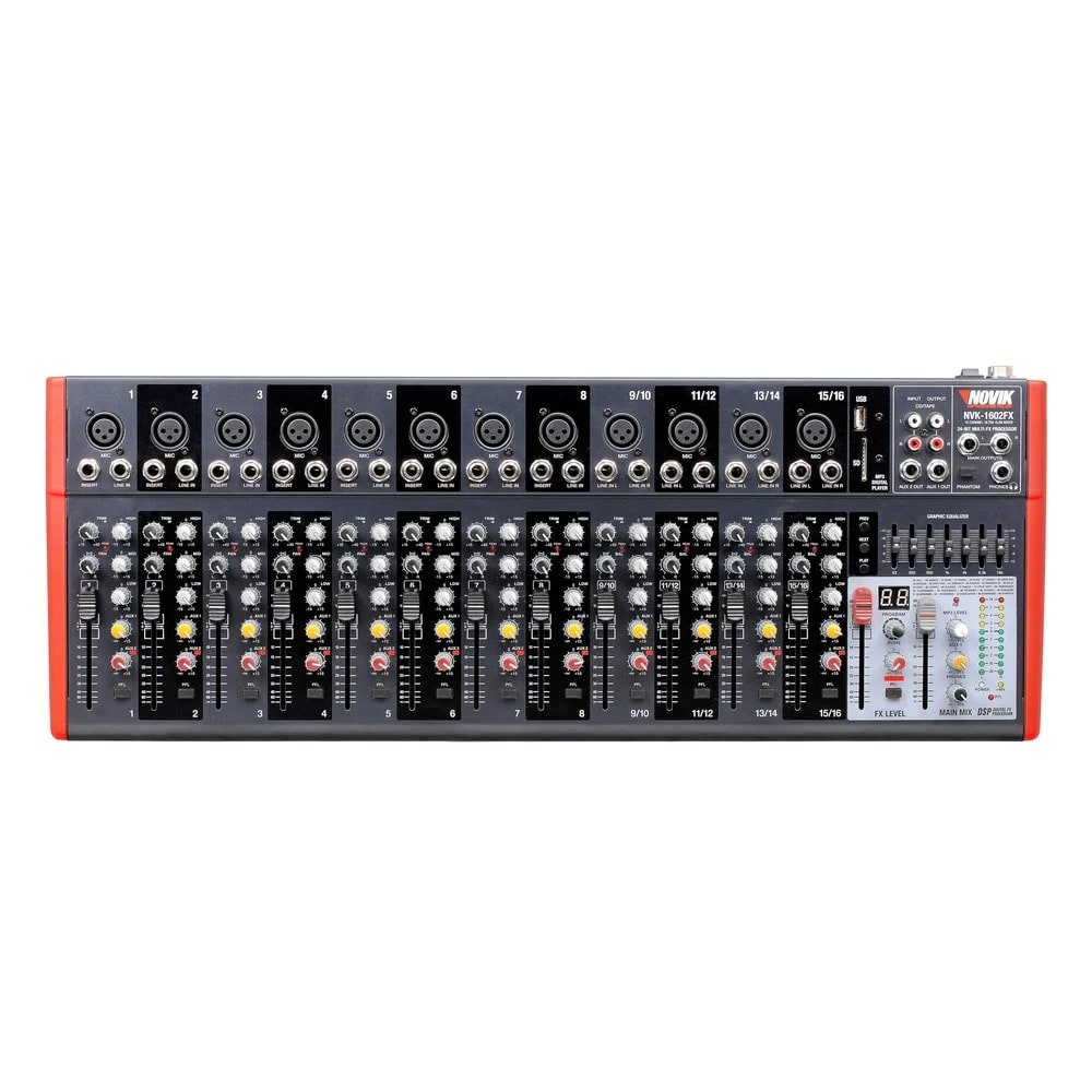 CONSOLA ANALOGA NOVIK NVK 1602FX1