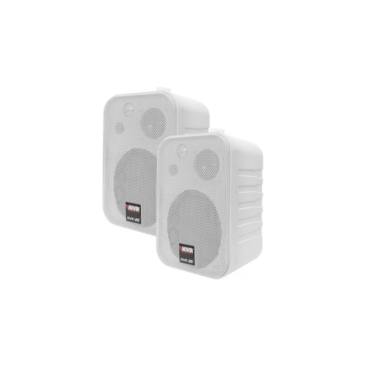 PAR DE PARLANTES DE INSTALACION NOVIK NVK 25 WH1