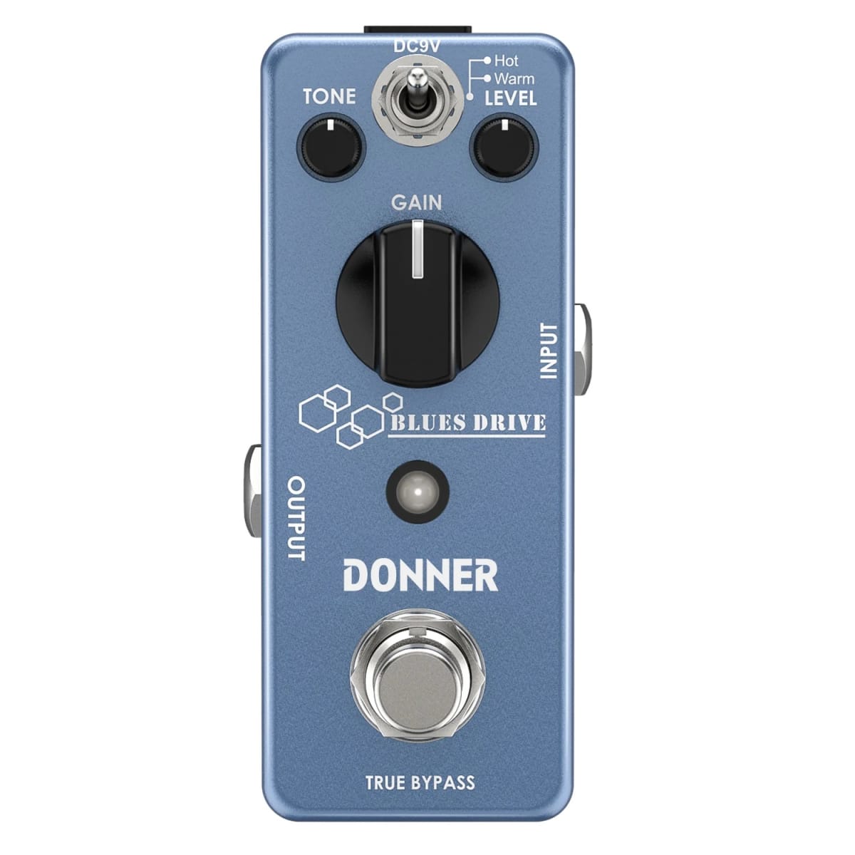 Pedal de overdrive Blues Drive Donner5