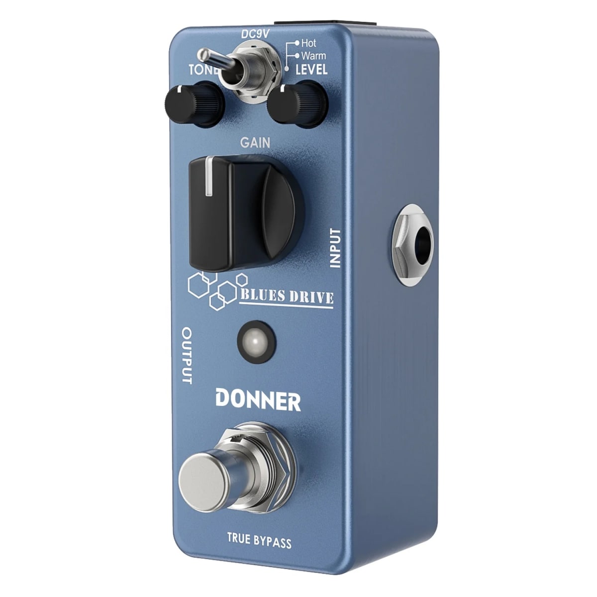 Pedal de overdrive Blues Drive Donner4
