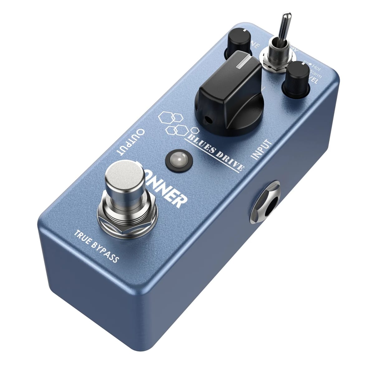 Pedal de overdrive Blues Drive Donner2