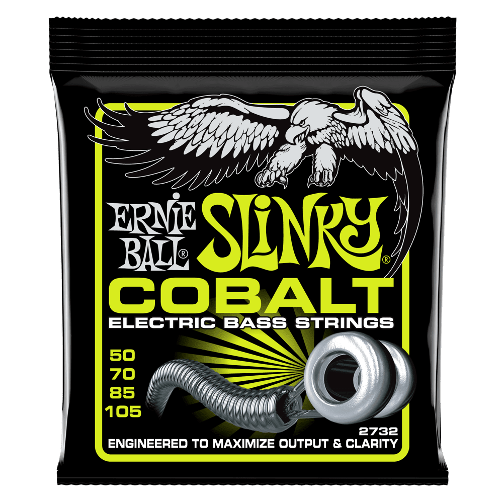 CUERDAS DE BAJO ELECTRICO COBALT SLINKY ERNIE BALL BASS1