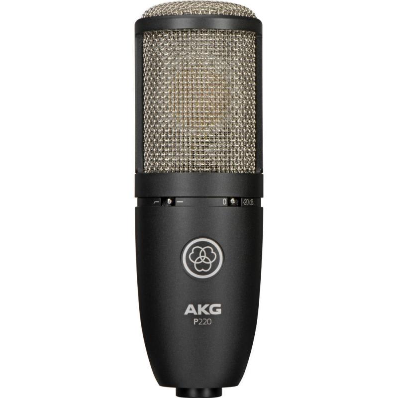 MICRÓFONO CONDENSADOR P220 AKG3