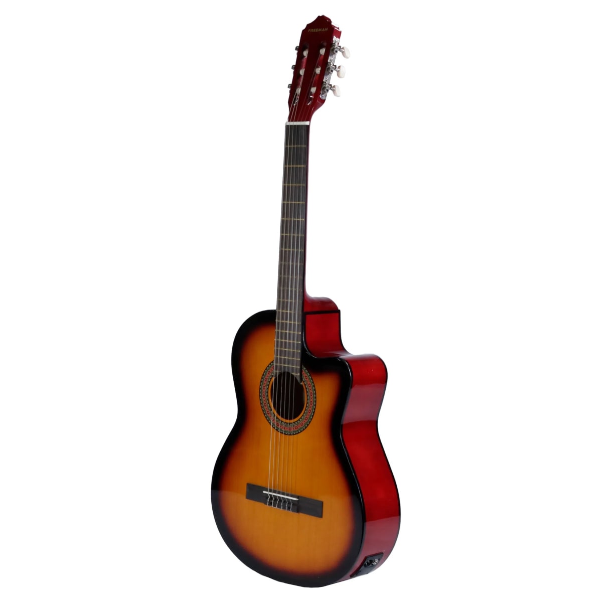 Pack de Guitarra Electroacústica Freeman FRCG44CEQ - Sunburst2