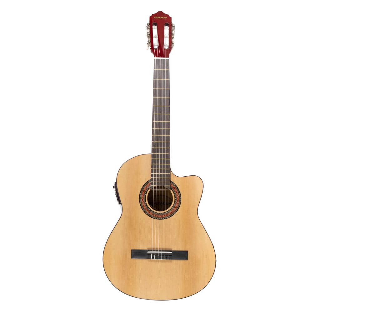 Pack de guitarra eléctroacústica Freeman FRCG44EQ - Natural2