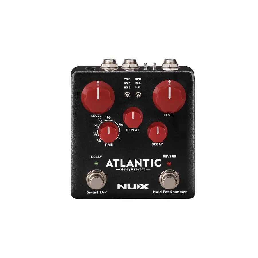 Pedal de Efectos NUX Delay y Reverb Atlantic NDR-51