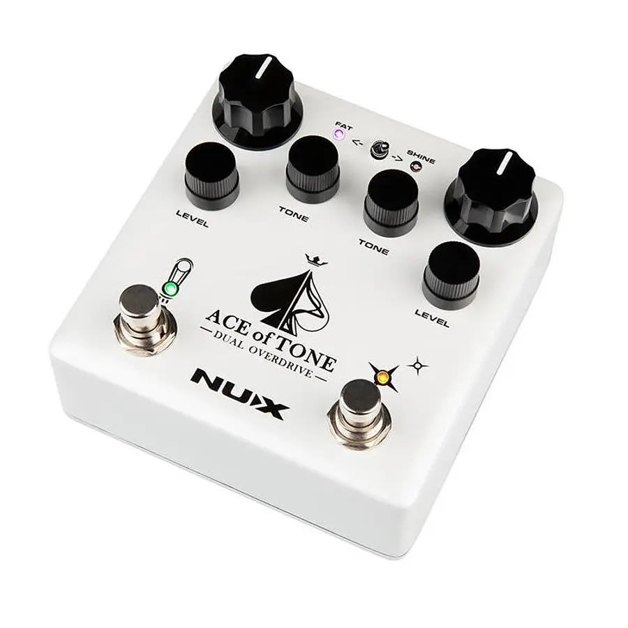 Pedal de Efecto Nux Overdrive Dual Ace of Tone NDO-51