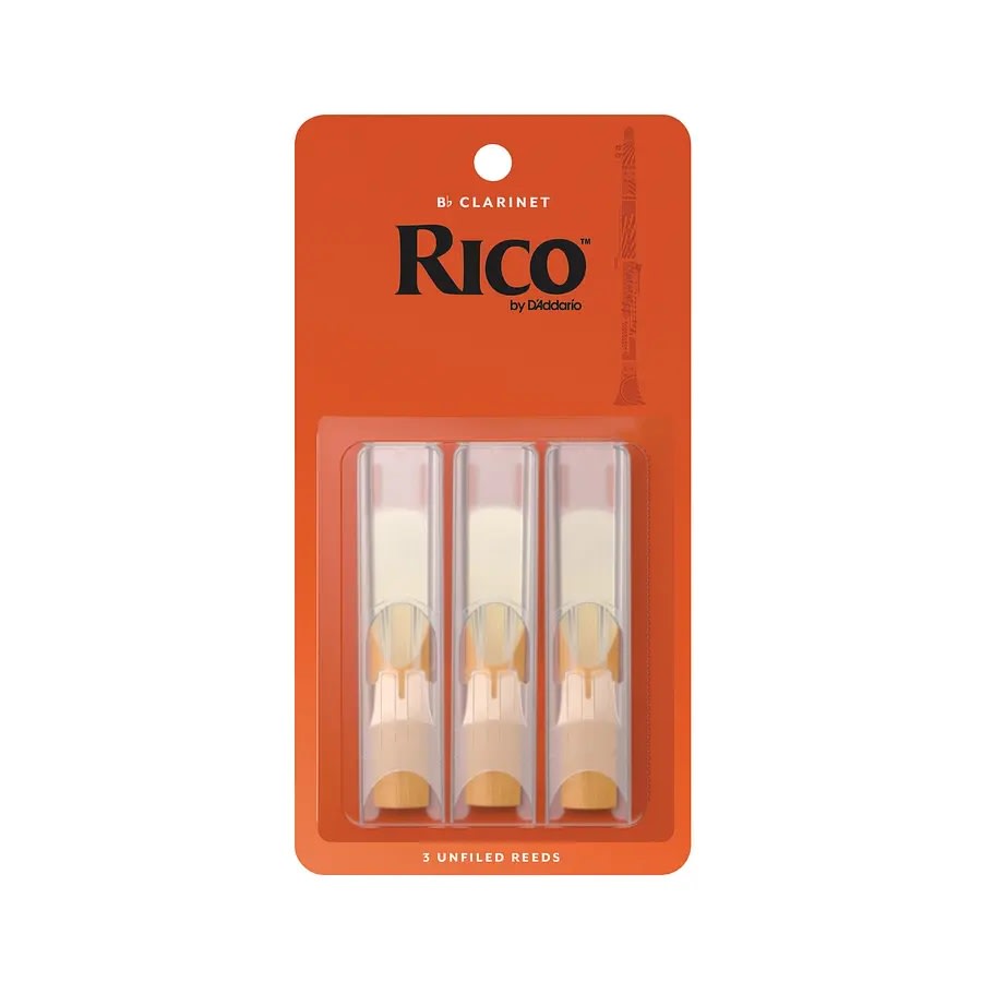 CAÑA CLARINETE 2.5 BB PACK 3 RICO DADDARIO1