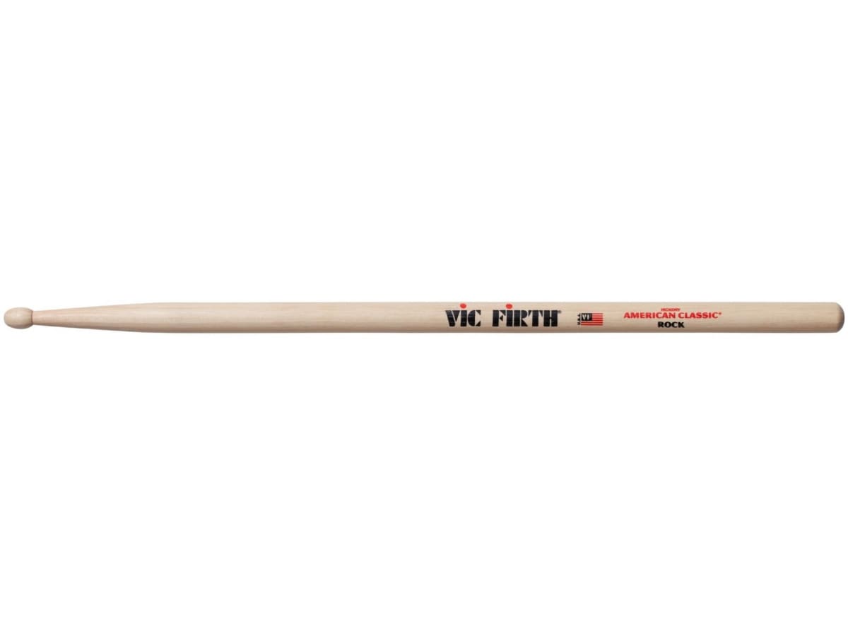 BAQUETA PUNTA DE MADERA ROCK VIC FIRTH1
