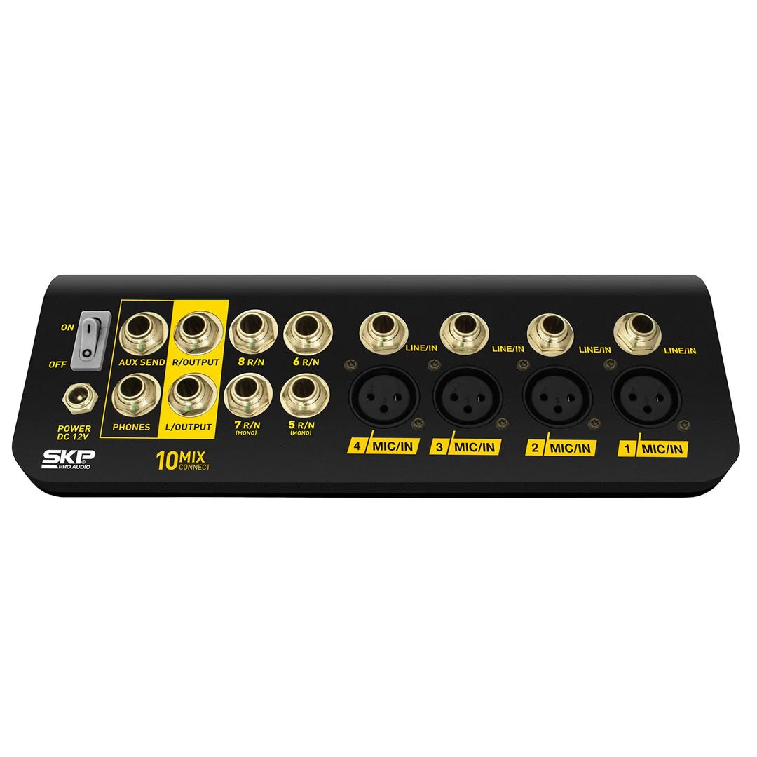 CONSOLA ANALOGA CON INTERFAZ USB SKP MIXCONNECT102