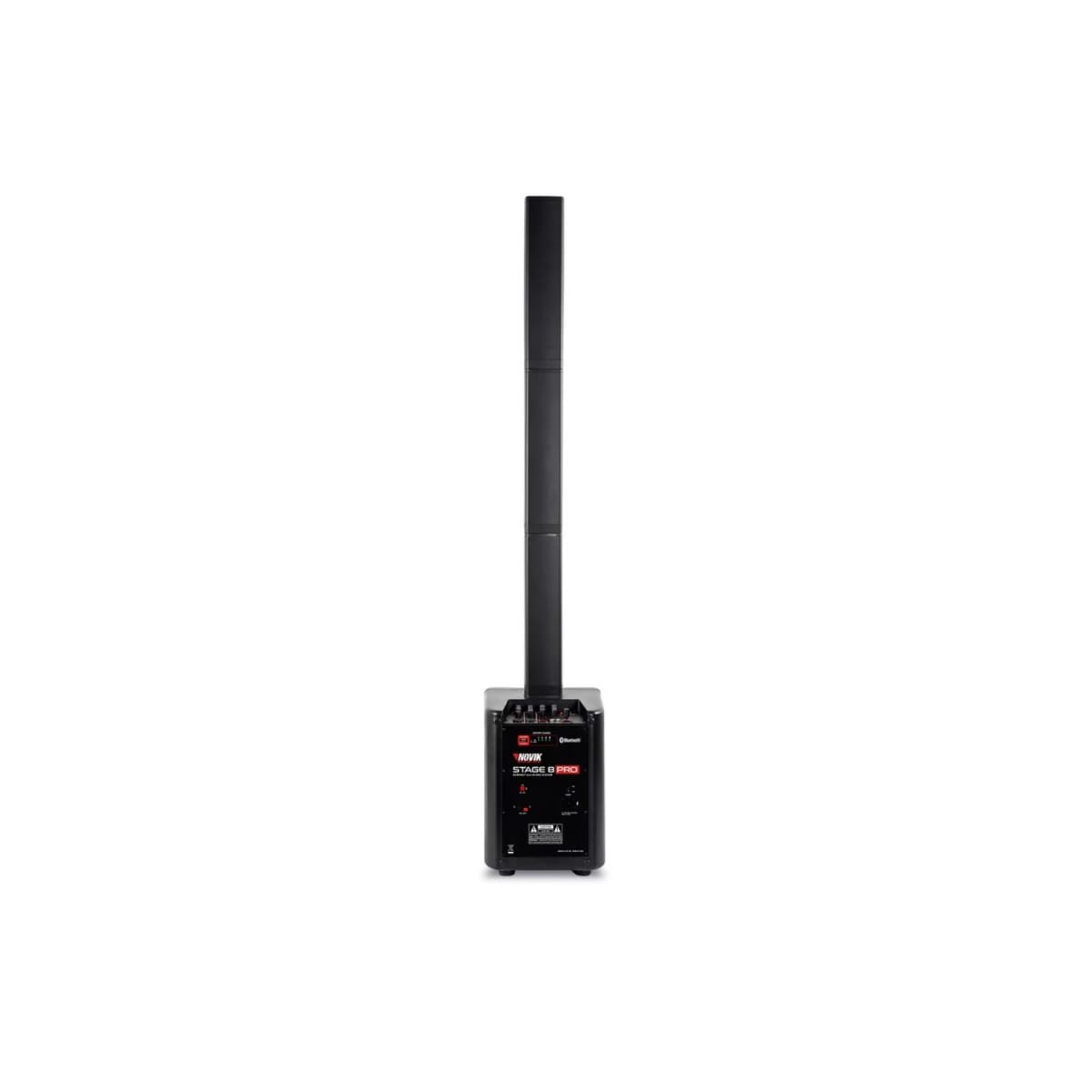 SISTEMA DE SONIDO PORTATIL CON BATERIA NOVIK STAGE 8PRO2
