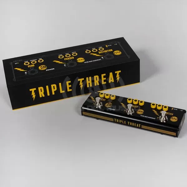 Pedal de efectos múltiples Triple Threat Donner3