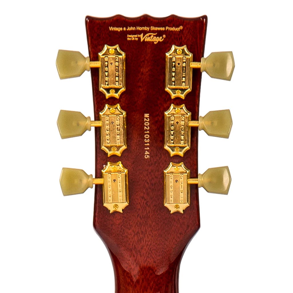 Guitarra Electrica LP MINI HB GUN HILL BLUE3