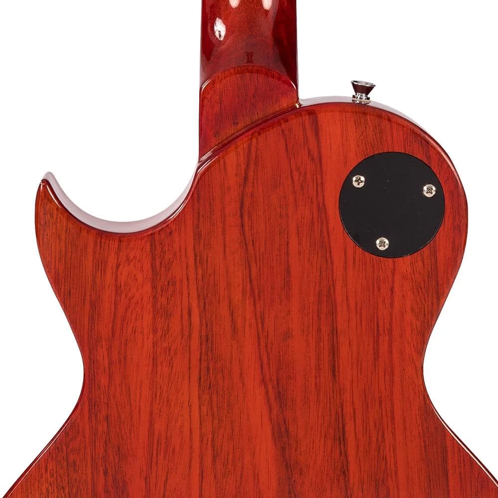 Guitarra Electrica LP FLAMED MAPLE THRU HONEYBURST4