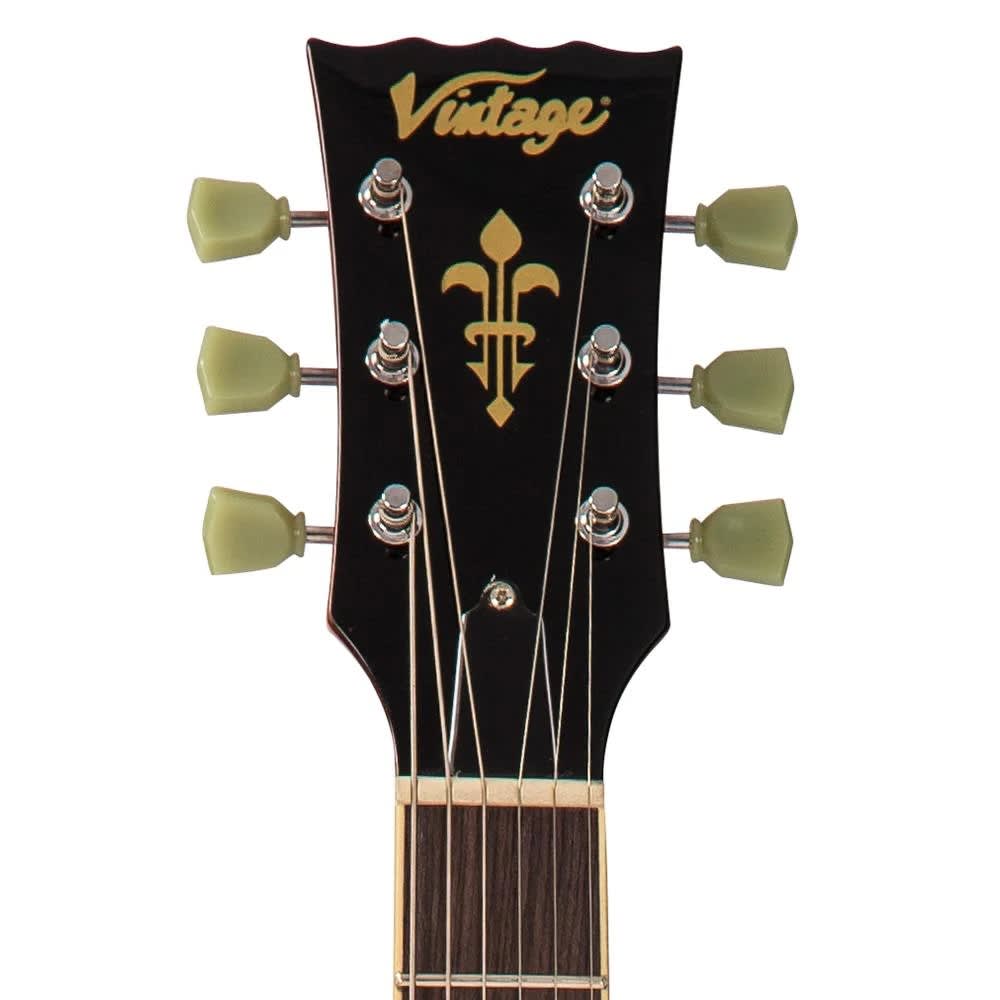 Guitarra Electrica LP FLAMED MAPLE THRU HONEYBURST1