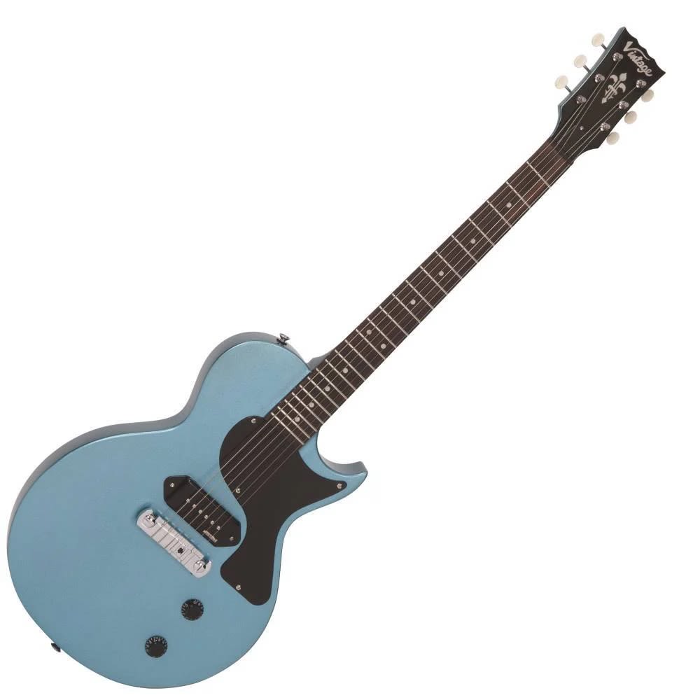 Guitarra Electrica LP SINGLE CUT GUN HILL BLUE10