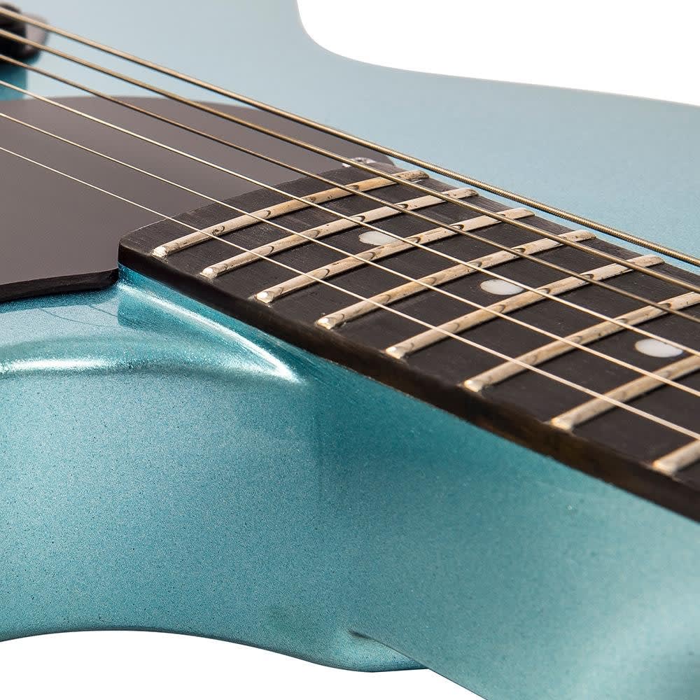 Guitarra Electrica LP SINGLE CUT GUN HILL BLUE3