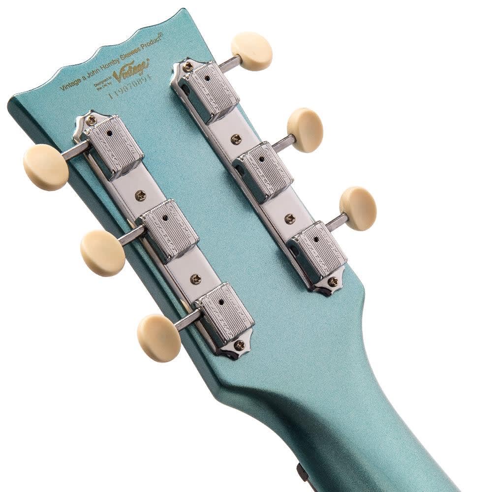 Guitarra Electrica LP SINGLE CUT GUN HILL BLUE2